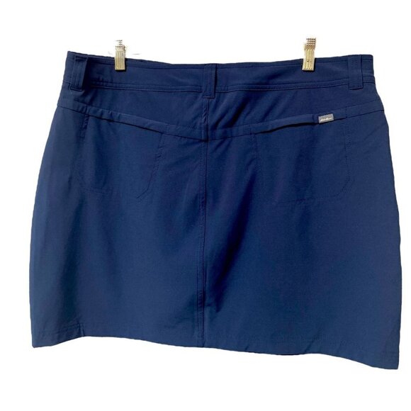 EDDIE BAUER Golf Skirt Size 16 Navy Blue Skort Womens Sportswear - Picture 3 of 10